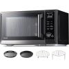 TOSHIBA 7-in-1 Countertop Microwave Oven Air Fryer Combo Master Series, Inverter Convection