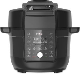 Instant Pot Duo Crisp Ultimate Lid,13-in-1 Air Fryer and Pressure Cooker Combo,Slow Cook, Bake, Steam, Warm,Proof,6.5 Quart