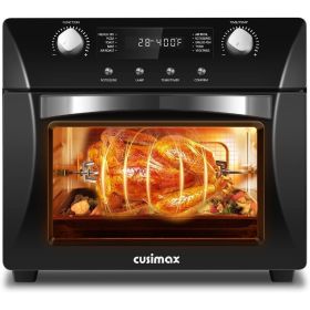 Air Fryer Oven,10-in-1 Air Fryer Toaster Oven Combo,24QT Convection Toaster Oven Countertop with Rotisserie & Dehydrator