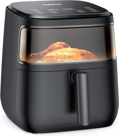 Dreo Air Fryer Pro Max, 6.8QT, 11-in-1 Digital Air Fryer Oven Cooker with Visible Window, 100 Recipes, Supports Customerizable