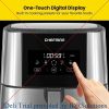 Chefman TurboFry® Touch Air Fryer, XL 8-Qt Family Size, One-Touch Digital Control Presets, French Fries, Chicken, Meat