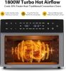 Beelicious 32QT Extra Large Air Fryer, 19-In-1 Air Fryer Toaster Oven Combo with Rotisserie and Dehydrator, Digital Convection