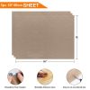 3pcs 12X16" Reusable Heat Resistant Baking Sheets Oil-proof Paper Cloth Oven Pad Baking Mat Kitchen Heat Transfer Tool For HTV