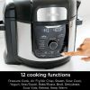 Ninja FD401 Foodi 12-in-1 Deluxe XL 8 qt. Pressure Cooker & Air Fryer that Steams, Slow Cooks, Sears, Sautés, Dehydrates & More