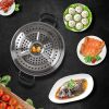 30 CM Stainless Steel 3 Tier Steamer Pot Steaming Cookware - Triply Bottom, Kitchen