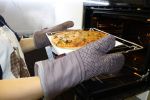 6 Pieces Non-Slip Pot Holders Heat Resistant Insulation Oven Mitts Kitchen Baking Tool