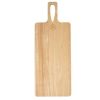 Better Homes & Gardens Charcuterie Board, Square, Color Natural Bamboo, 20.98W x 7.99D x 0.59H in