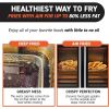 Toaster Oven Air Fryer Combo 17 cooking presets 1700W french door digital air fryer oven 24L capacity accessories