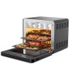 Chef Steam Air Fryer Toast Oven Combo , 26 QT Steam Convection Oven Countertop , 50 Cooking Presets, with 6 Slice Toast, 12" Pizza