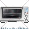 Air Fryers, Smart Oven, 13Cooking Functions, Element IQ Systeam , Brushed Stainless Steel, 17.2" X 21.4" X 12.8", Deep Fryers