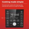 Air fryer 13-in-1 Air Fryer and Pressure Cooker Combo, Sauté, Slow Cook, Bake, Steam, Warm, Roast, Dehydrate, Sous Vide,