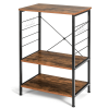 Kitchen And Living Room 3-Tier Food Stand Storage Shelf