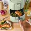 3 Qt Air Fryer with TurboCrisp Technology, Cornflower Blue