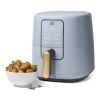 3 Qt Air Fryer with TurboCrisp Technology, Cornflower Blue